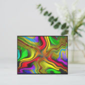 Psychedelic Breakfast Briefkaart (Staand voorkant)