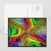 Psychedelic Breakfast Briefkaart (Voorkant / Achterkant)