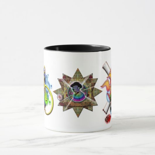 Psychedelic Breakfast Mok (Midden)