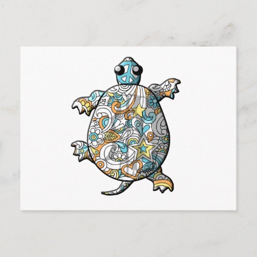 Psychedelic Briefkaart (Voorkant)