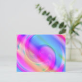 Psychedelic Briefkaart (Staand voorkant)