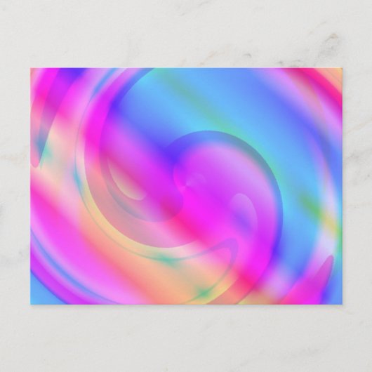 Psychedelic Briefkaart (Voorkant)