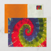 Psychedelic - Briefkaart Retro Modern (Voorkant / Achterkant)