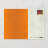 Psychedelic - Briefkaart Retro Modern (Achterkant)