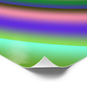 Psychedelic bright light show spiral poster (Hoek)