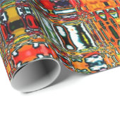 Psychedelic Bright Spot Light Wrapping Paper Cadeaupapier (Rol Hoek)