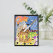 Psychedelic Brunch Briefkaart (Staand voorkant)