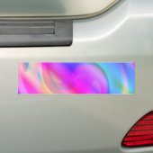 Psychedelic Bumpersticker (Op auto)