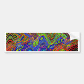 Psychedelic Bumpersticker (Voorkant)