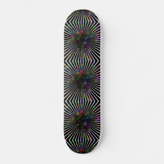 Psychedelic Burst Skateboard-ontwerp 1 Persoonlijk Skateboard (Voorkant)
