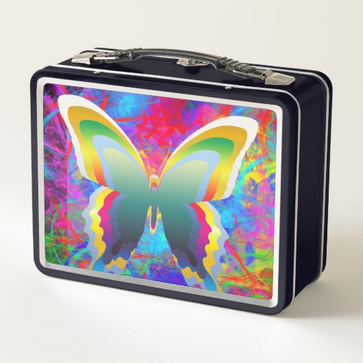 Psychedelic Butterflies (Achterkant)