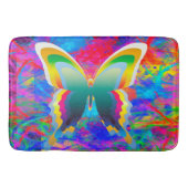 Psychedelic Butterflies Badmat (Voorkant)