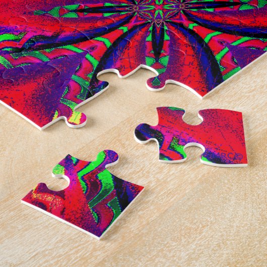 Psychedelic Butterflies... Legpuzzel (Zijkant)