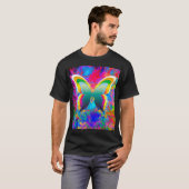 Psychedelic Butterflies T-shirt (Voorkant volledig)