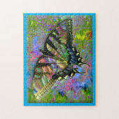 [Psychedelic Butterfly] Colorful Pastels Legpuzzel (Verticaal)
