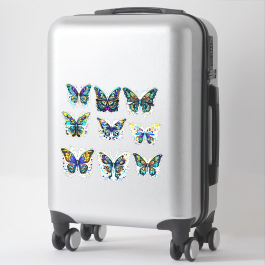 Psychedelic Butterfly Delight Sticker Sheet (Koffer)