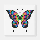 Psychedelic Butterfly Magneet (Voorkant)