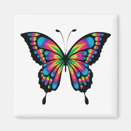 Psychedelic Butterfly Magneet