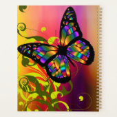 Psychedelic Butterfly Planner (Achterkant)