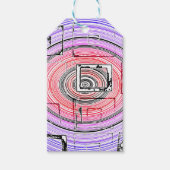 Psychedelic Cadeaulabel (Voorkant)