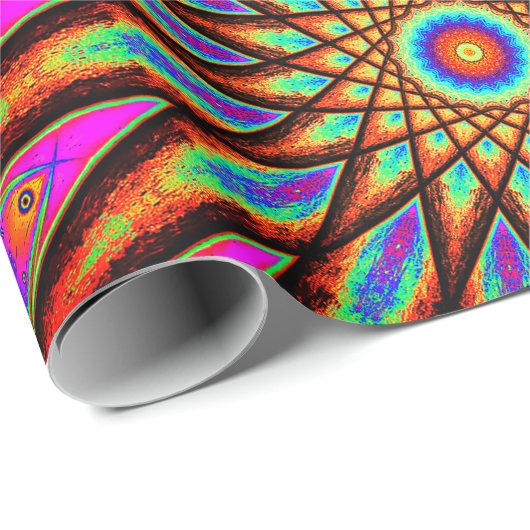 Psychedelic Cadeaupapier (Rol Hoek)