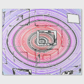 Psychedelic Cadeaupapier (Vlak)