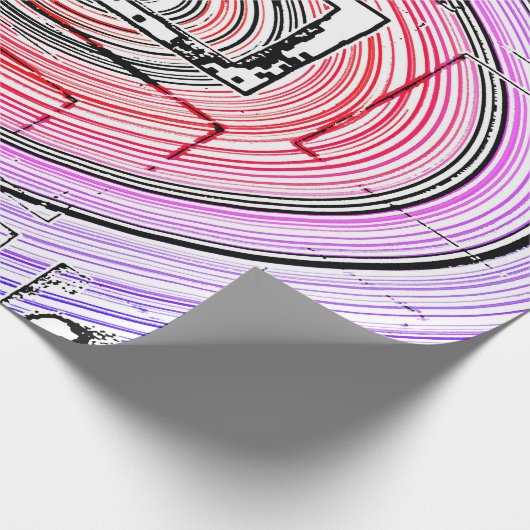 Psychedelic Cadeaupapier (Hoek)