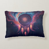 psychedelic camping cushiom accent kussen (Voorkant)