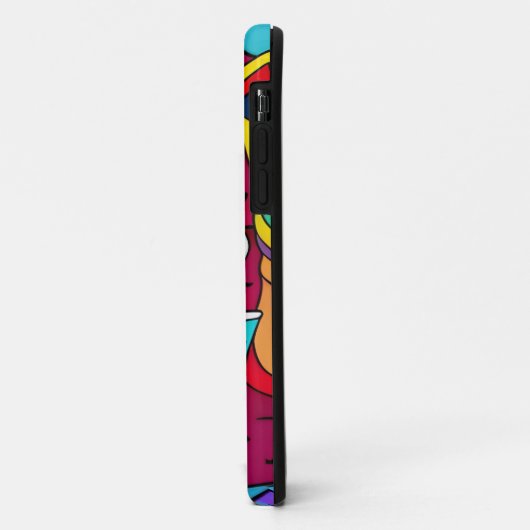 Psychedelic Case-Mate iPhone Case (Achterkant/links)