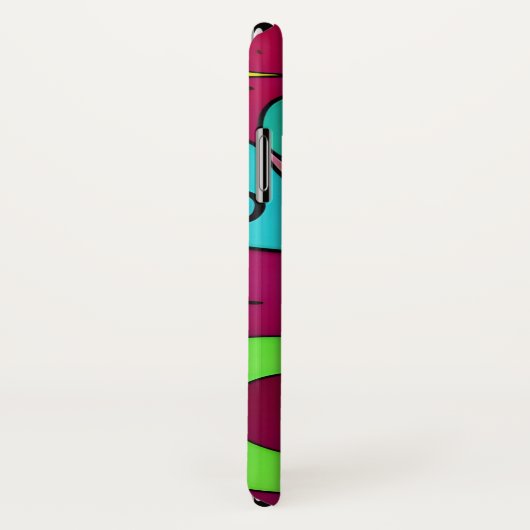 Psychedelic Case-Mate iPhone Case (Achterkant / rechts)