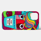 Psychedelic Case-Mate iPhone Case (Achterkant (horizontaal))