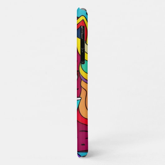 Psychedelic Case-Mate iPhone Case (Achterkant/links)