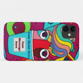 Psychedelic Case-Mate iPhone Case (Achterkant (horizontaal))