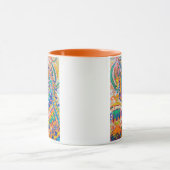 Psychedelic Cat, Louis Wain マグカップ Mok (Midden)