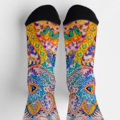 Psychedelic Cat, Louis Wain Sokken (Top)