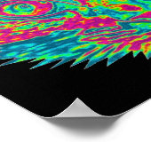 Psychedelic Cat Poster (Hoek)