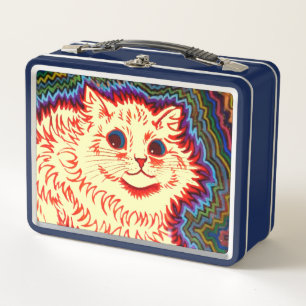  Psychedelic Cat van Louis Wain