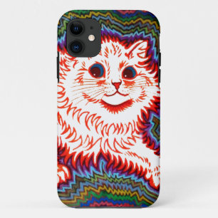  Psychedelic Cat van Louis Wain Case-Mate iPhone Case