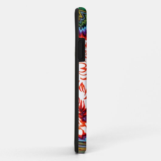  Psychedelic Cat van Louis Wain Case-Mate iPhone Case (Achterkant/rechts)