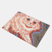  Psychedelic Cat van Louis Wain Deurmat (Schuin)