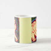  Psychedelic Cat van Louis Wain Koffiemok (Center)