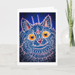 Psychedelic Cats Hartelijk dank Bedankkaart