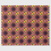 Psychedelic Chakras Wrapping Paper Cadeaupapier (Vlak)