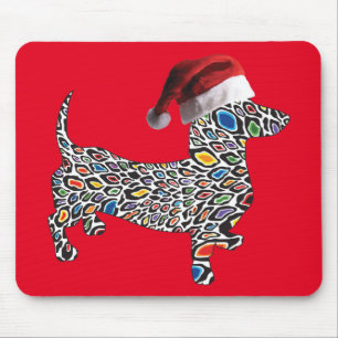 Psychedelic-Cheetah-Doxie-Santa Muismat