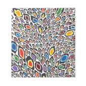 Psychedelic Cheetah Notitieblok (Voorkant)