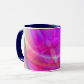 Psychedelic Circle Mok (Voorkant links)