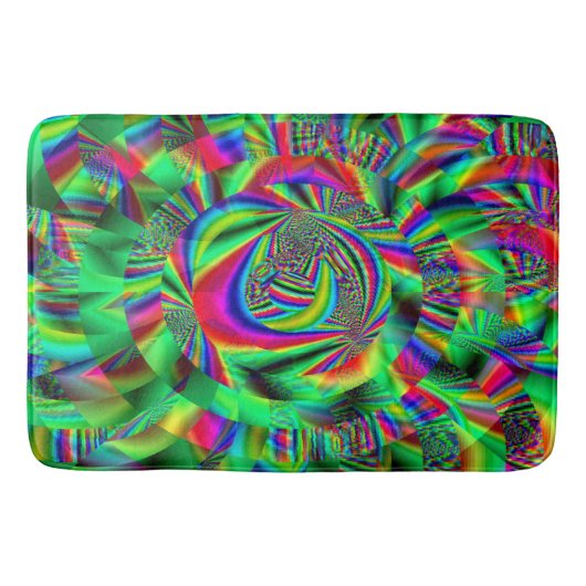Psychedelic Circles...... Badmat (Voorkant)