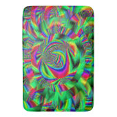Psychedelic Circles...... Badmat (Voorkant Verticaal)