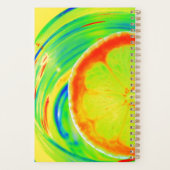 Psychedelic Citrus die mijn leven leidt met Zest Planner (Achterkant)