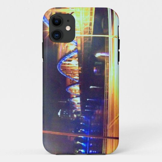 🌌🌉 🌙Psychedelic City Nightscape Fabulous Case-Mate iPhone Case (Achterkant)